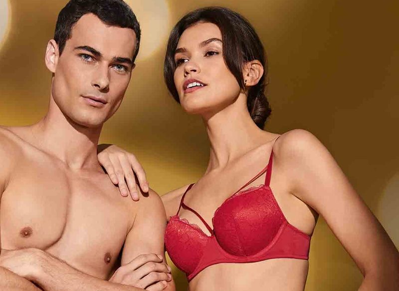 ROPA INTERIOR ROJA DE LIDL: SUJETADOR CON ENCAJE