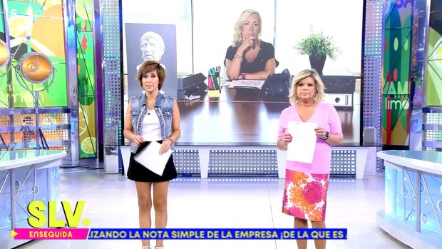 asi terminaba terelu campos su discurso