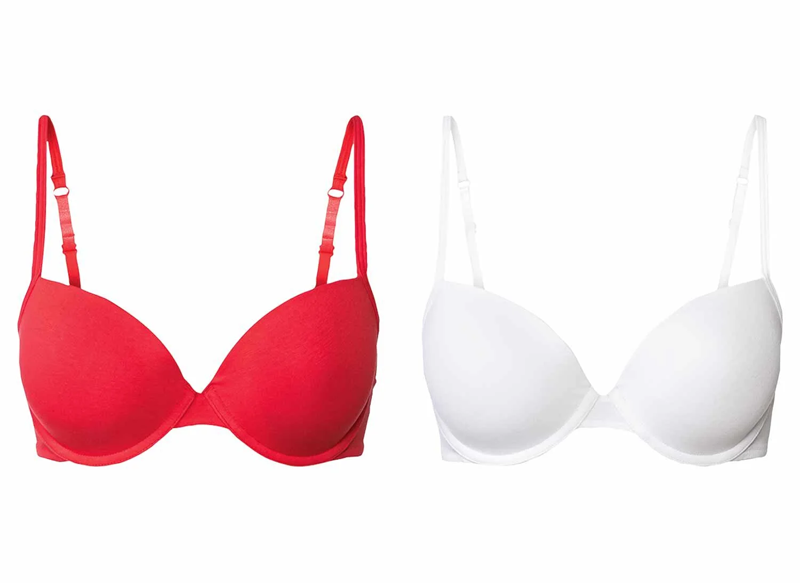 ROPA INTERIOR ROJA DE LIDL PARA NAVIDAD: SUJETADORES CON AROS