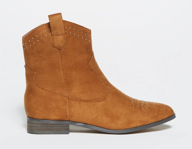 botin cowboy tachas el corte ingles