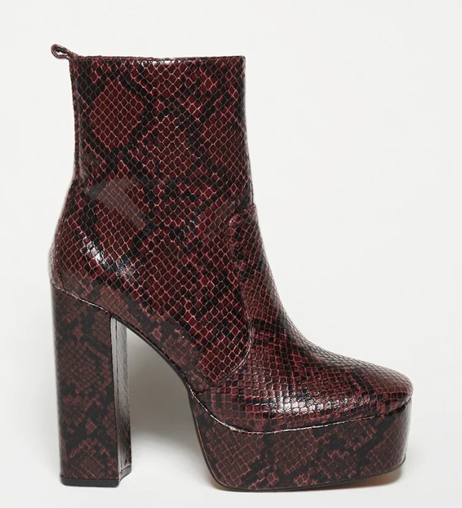 botin woman plataforma