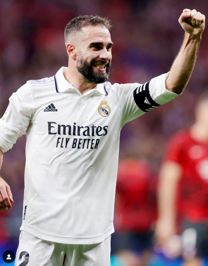 dani carvajal en instagram