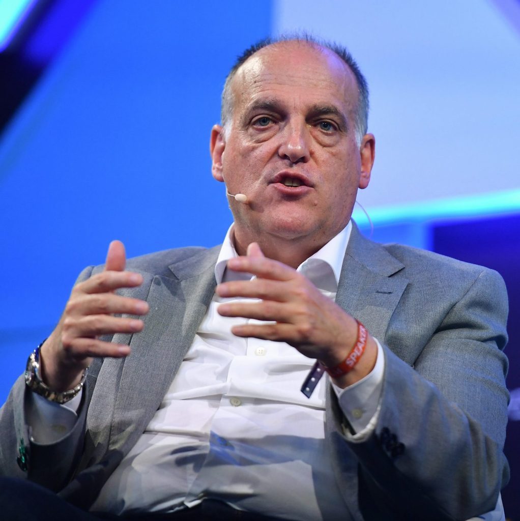 Denuncian al presidente de La Liga ante el CSD por publicar datos bancarios del Real Madrid 2 Moncloa Javier Tebas, presidente de LaLiga. EP