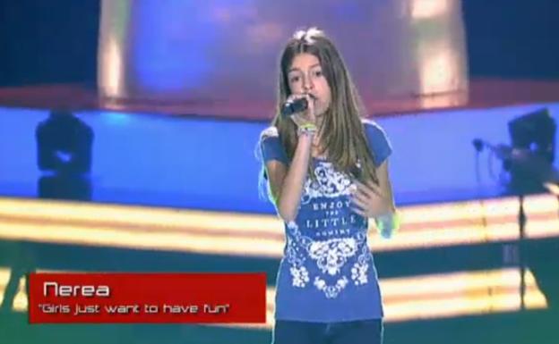 nerea rodriguez en la voz kids