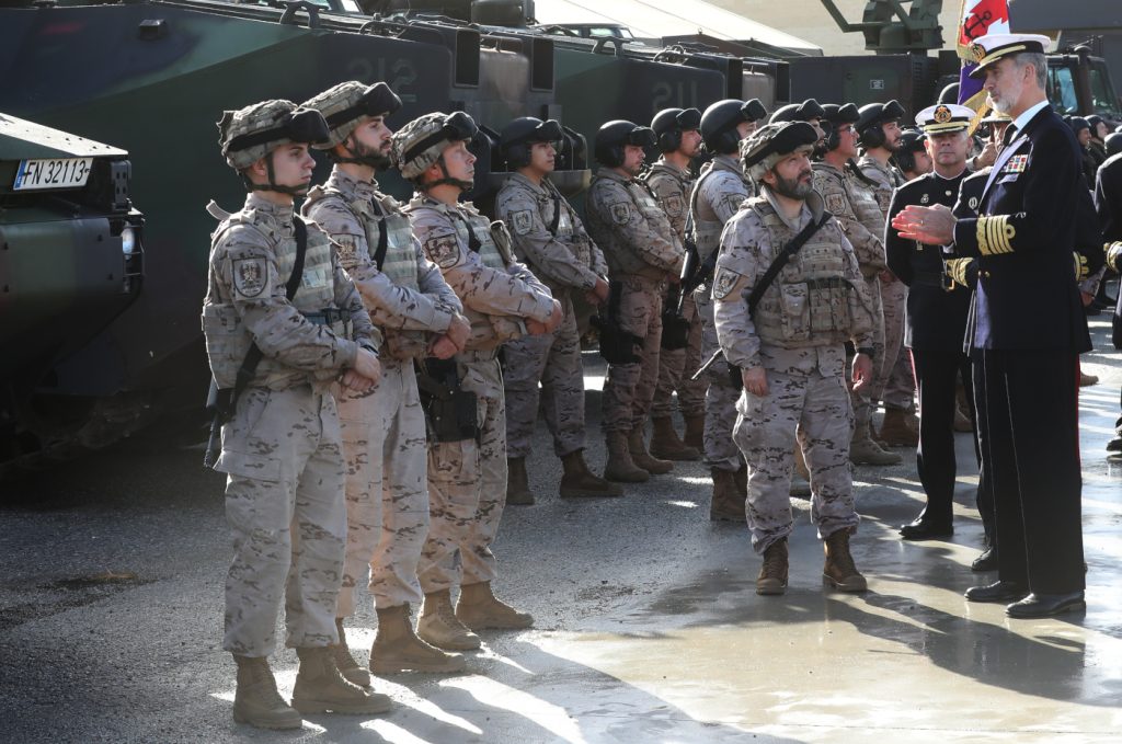 Ventajas y desventajas del nuevo lanzacohetes de Instalaza para la Infantería de Marina 2 Moncloa Infantería de Marina española. Foto: Agencias