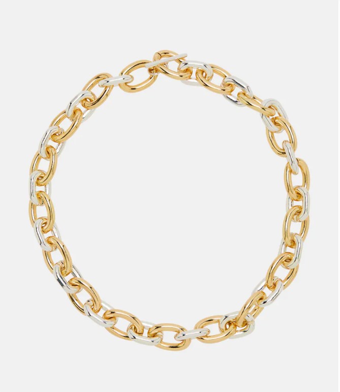 Collar eslabones bicolor el corte inglés