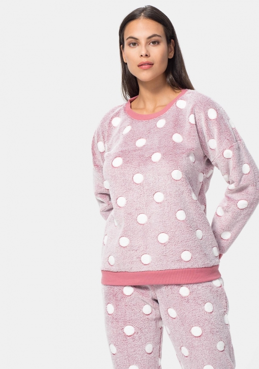 pijama mujer lunares