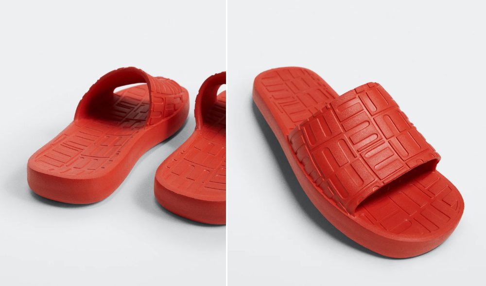 sandalias textura