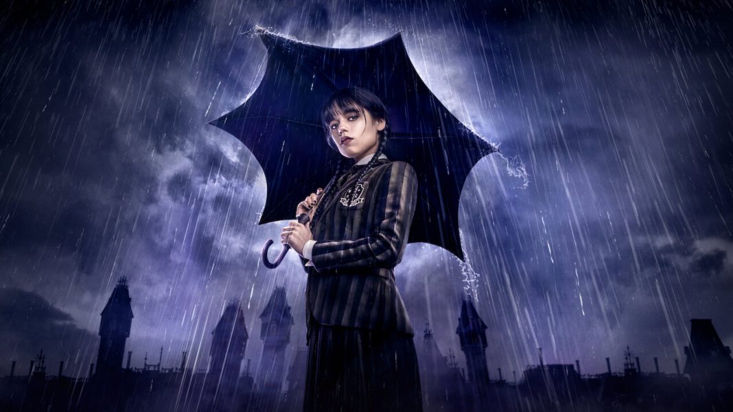 wednesday es una de las series más vistas en netflix