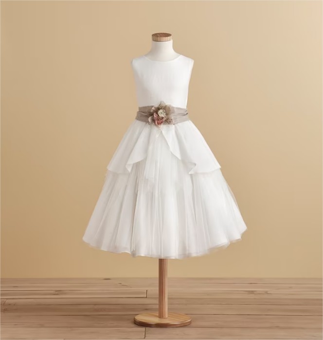 Vestido corto de comunión Violette el corte ingles