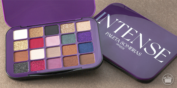 paleta de sombras intense