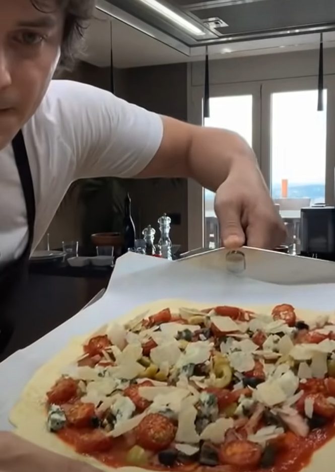preparar pizza
