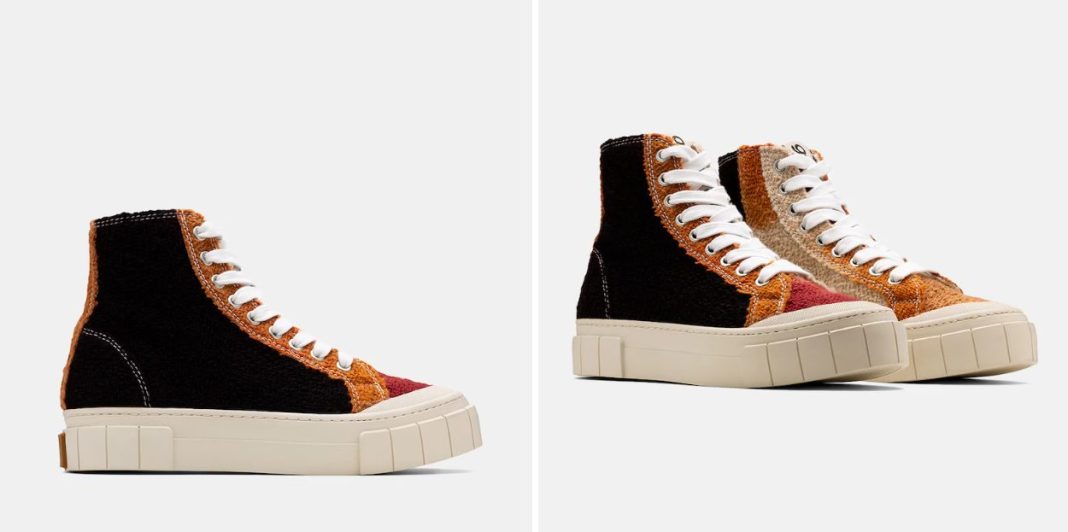 zapatillas lona multicolor