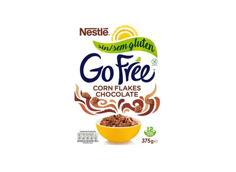 CEREALES DESAYUNO SIN GLUTEN CON CHOCOLATE NESTLE GO FREE