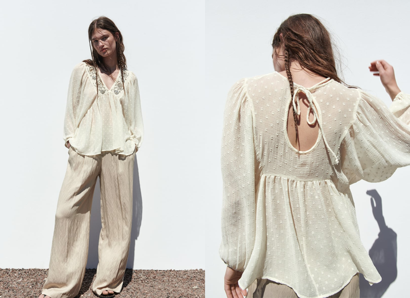 BLUSA PLUMETI ABALORIOS