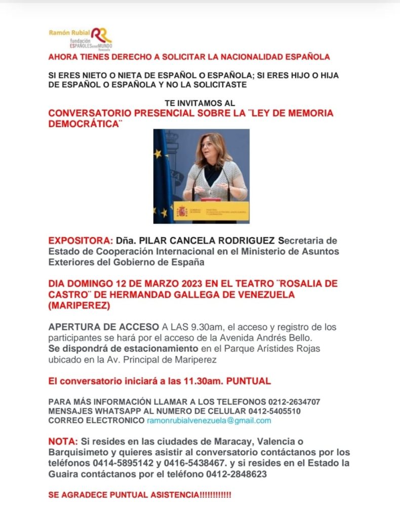 El chavismo mueve sus hilos desde España para que el PSOE consiga votantes en Venezuela 1 Moncloa WhatsApp Image 2023 03 22 at 16.22.25 Moncloa