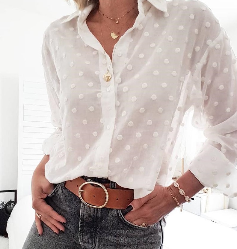 Ni Zara ni Mango: 10 camisas y sobrecamisas de Aliexpress para brillar esta primavera por muy poco 7 Moncloa blusa blanca