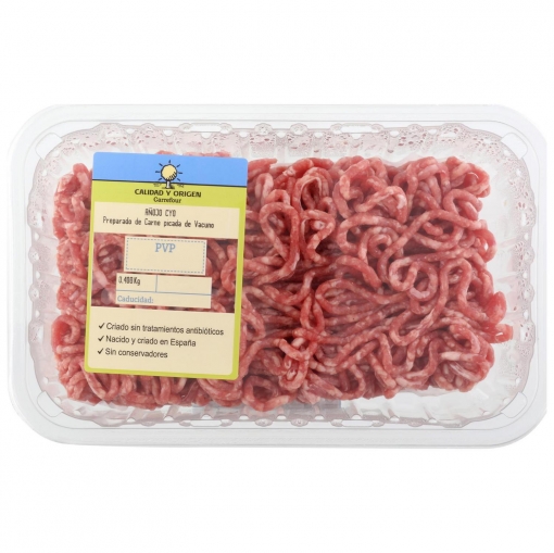 calidad y origen carne de carrefour