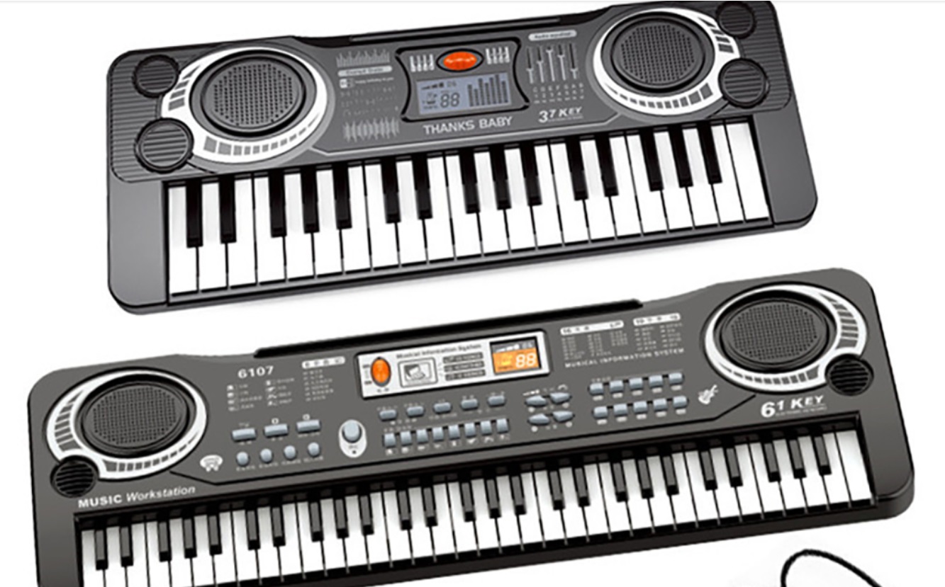 Este teclado electrónico de Aliexpress es perfecto para los peques de la casa y solo cuesta 5,79 euros 2 Moncloa piano económico