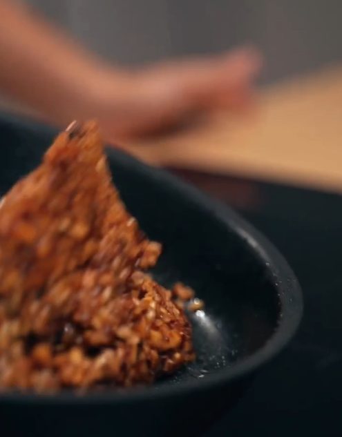 saltear arroz