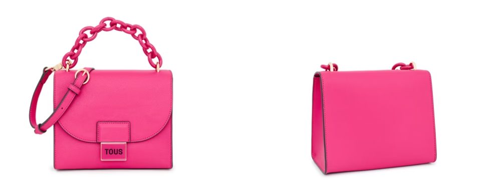 bandolera pequena fucsia tous