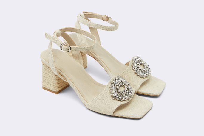 sandalia tacon joya lefties