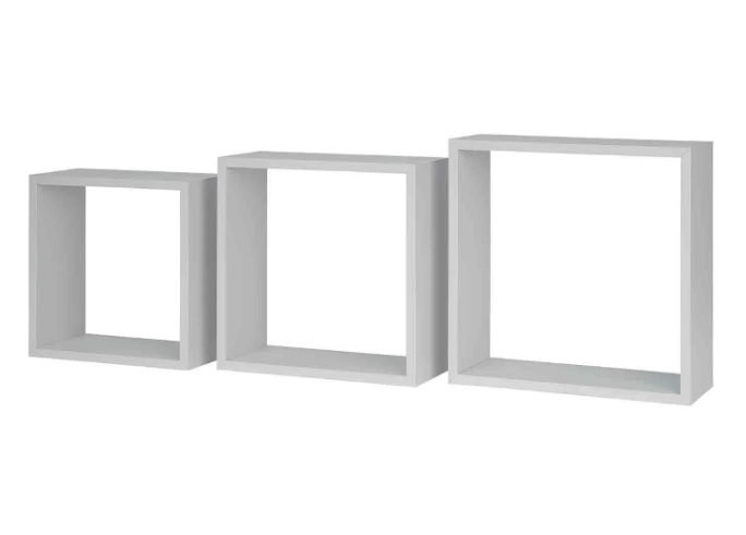set estanterias cubo