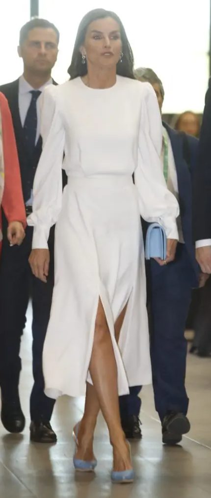vestido sobrio y elegante