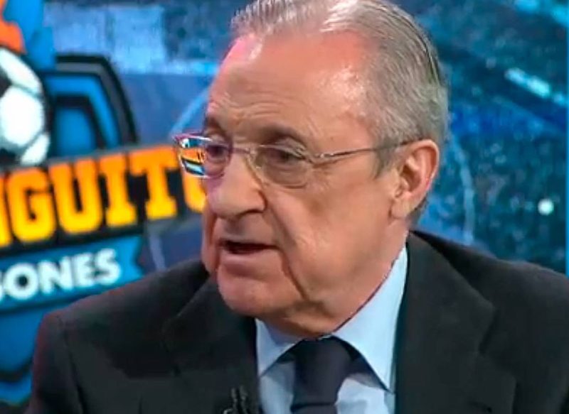 FLORENTINO PÉREZ Y SU ENFADO CON 'EL CHIRINGUITO'