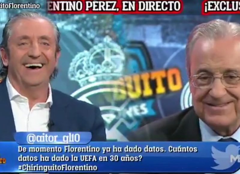 LAS PALABRAS DE PEDREROL SOBRE LA REACCIÓN DEL PRESIDENTE DEL REAL MADRID