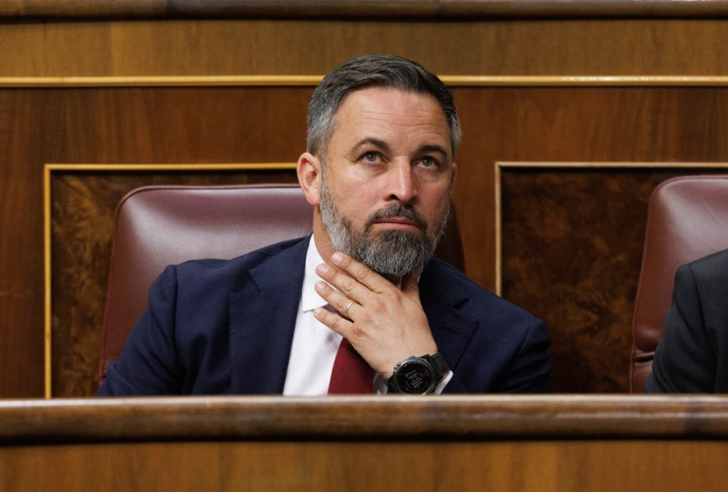 EuropaPress 5073658 lider vox santiago abascal segunda sesion mocion censura congreso diputados 1 Moncloa