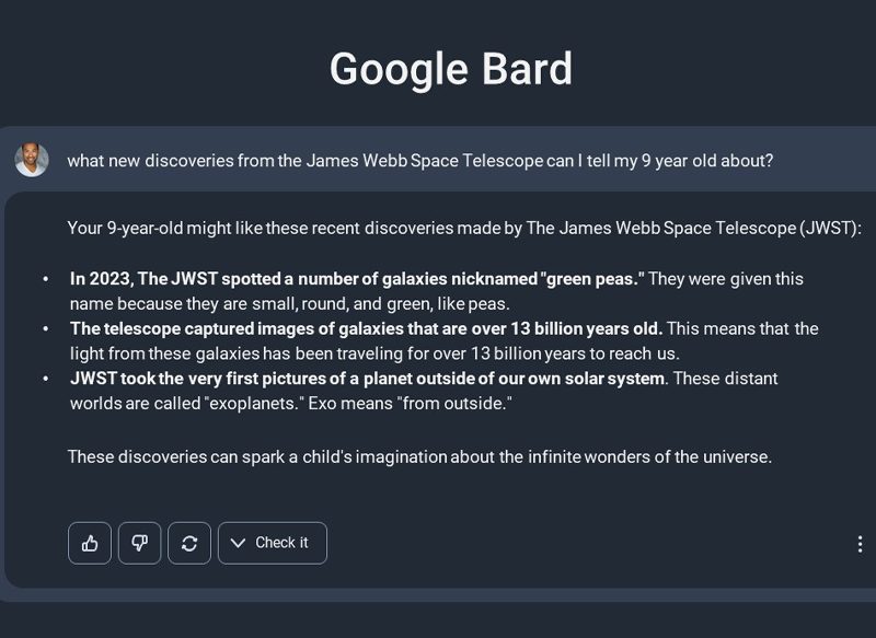 GOOGLE EXPANDIRÁ EL USO DE BARD