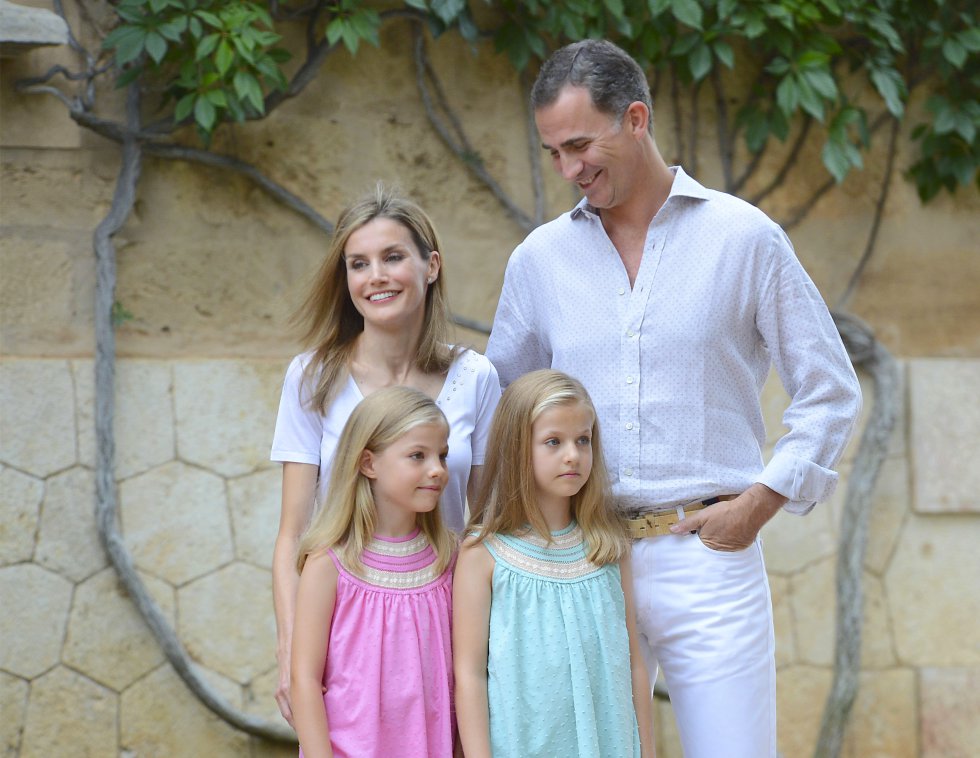 letizia se fue de marivent en 2013
