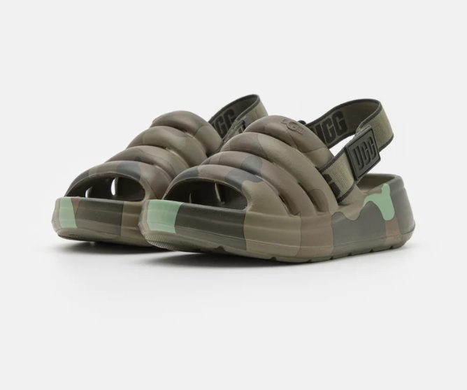 sandalias camuflaje