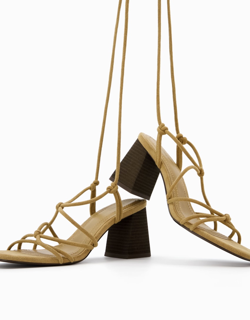 sandalias tiras