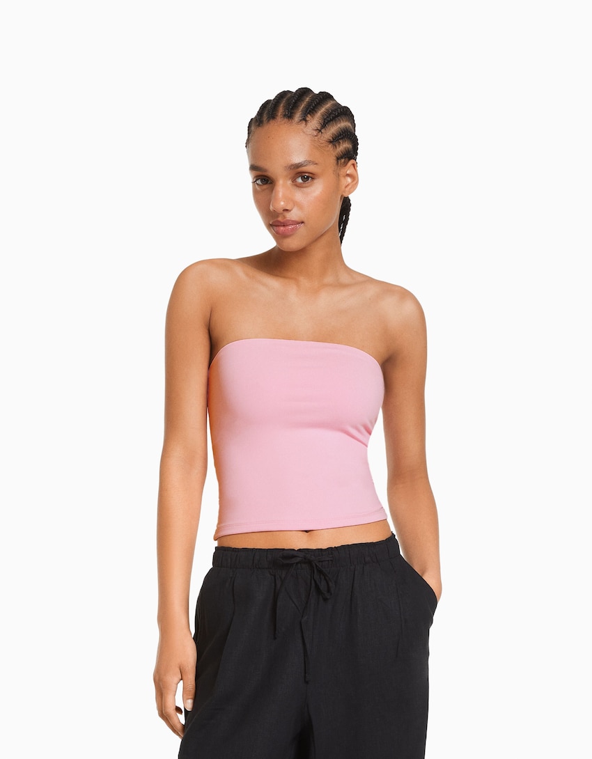 top bandeau bershka