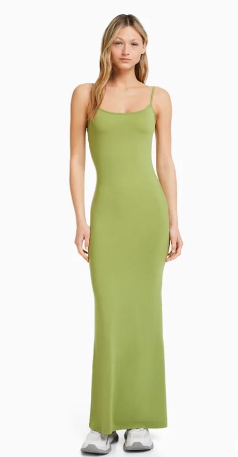 vestido largo tirantes