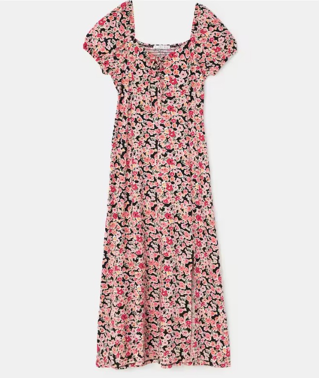 El Corte Inglés: el vestido perfecto para lucir con botas o sandalias este verano solo cuesta 29,99 euros y está en tres colores 5 Moncloa Vestido midi estampado el corte ingles
