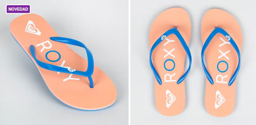 chanclas playa roxy decathlon