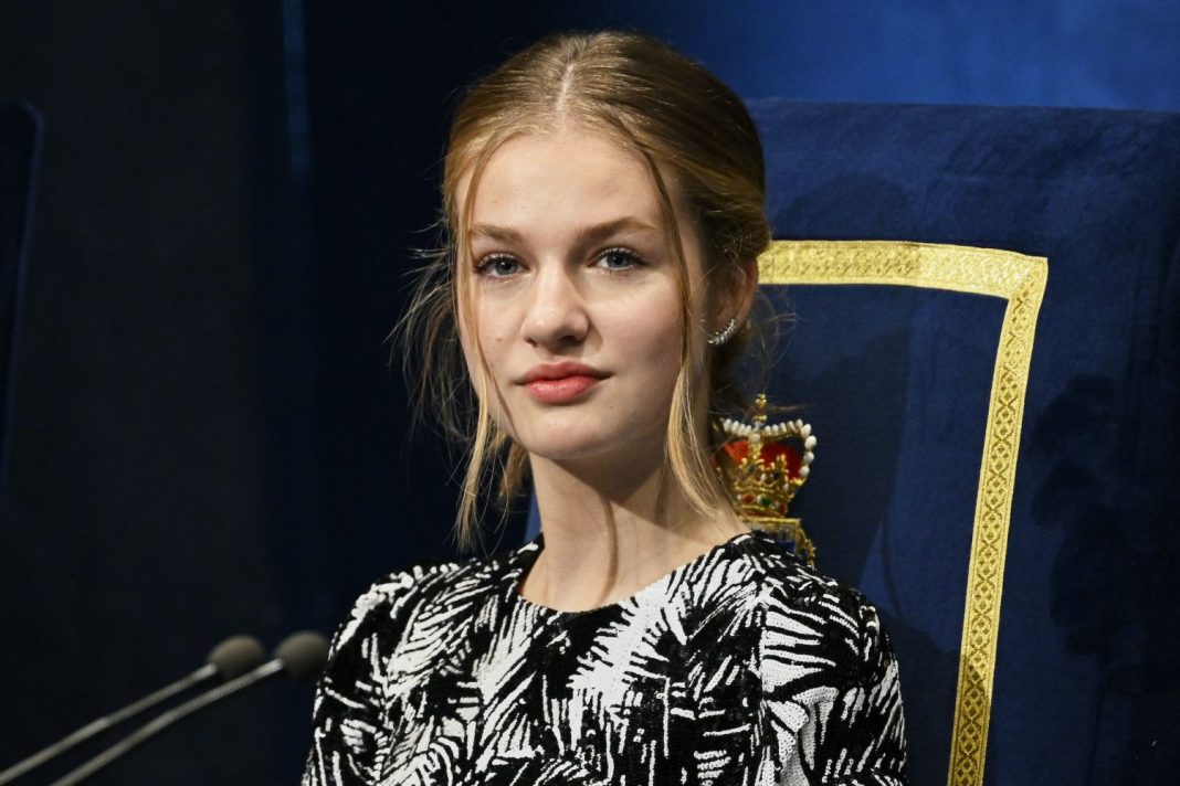 princesa leonor entrenamiento