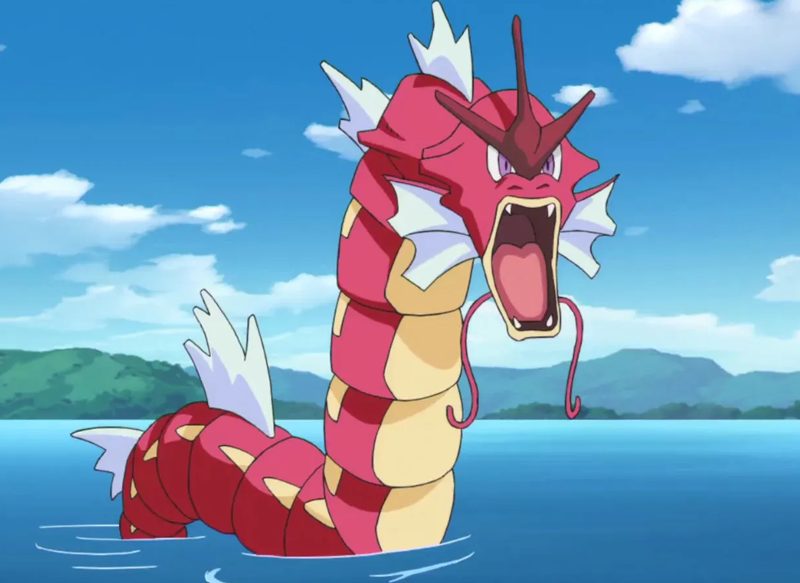 GYARADOS, EL DÉCIMO MÁS POPULAR
