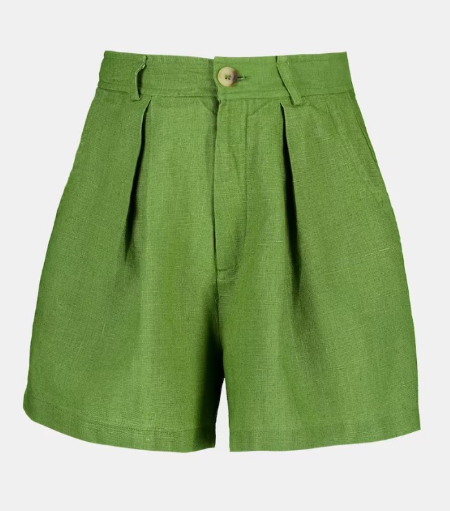 Así es la colección de lino de El Corte Inglés: la moda del momento, elegante, fresquita y cómoda 3 Moncloa Bermuda lisa de lino el corte ingles