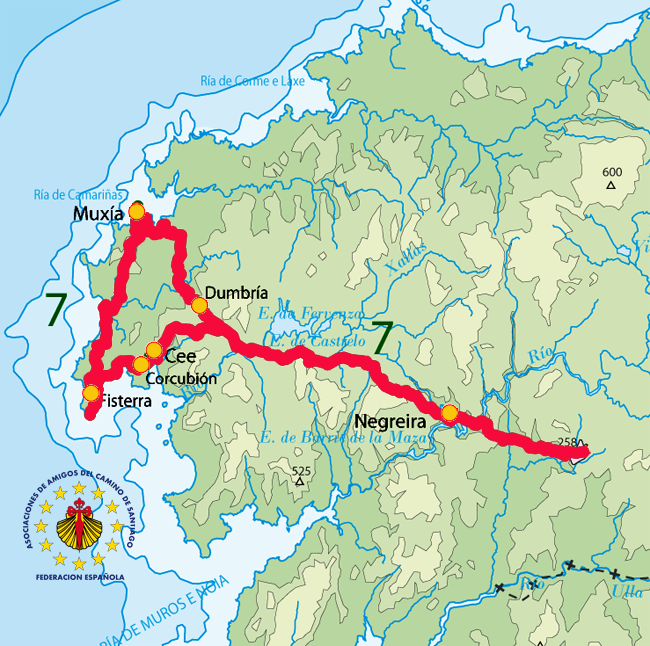 camino de santiago finisterre