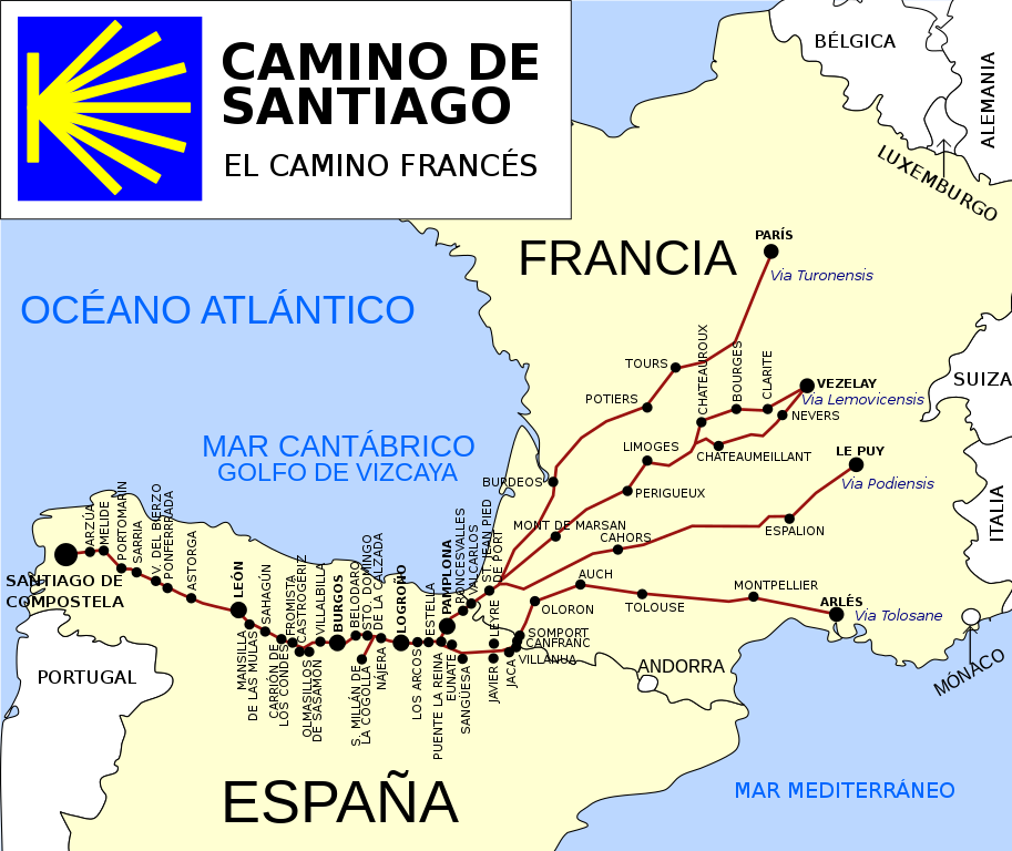 camino de santiago frances