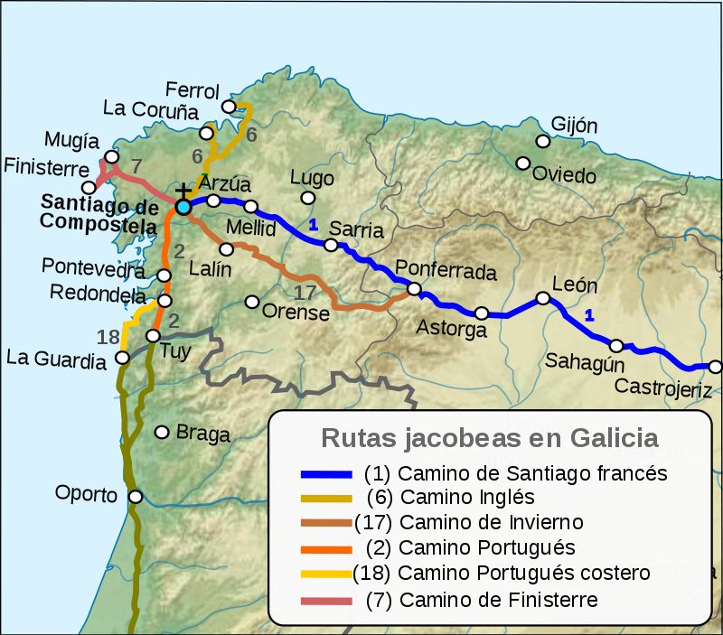 camino portugues central