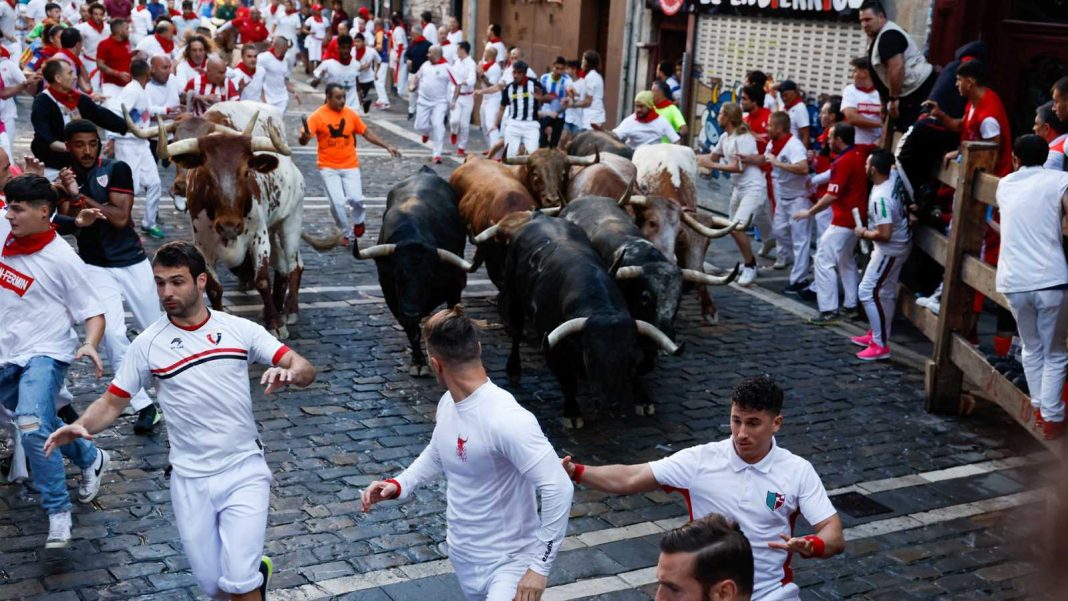 cuarto encierro san fermin 2022