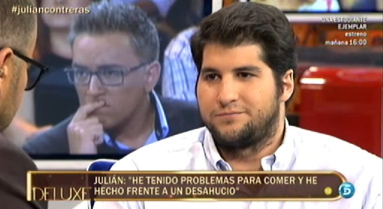 De hijo de Carmina Ordóñez a vivir con 160 euros al mes: Julián Contreras desahuciado y arruinado tras fracaso de su restaurante