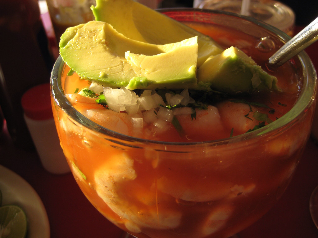 salsa coctel de camarones