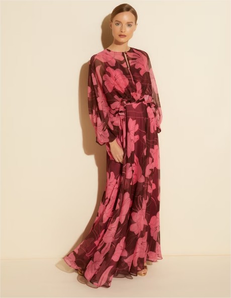 vestido largo fluido woman fiesta el corte ingles