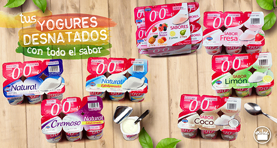 yogures desnatados mercadona